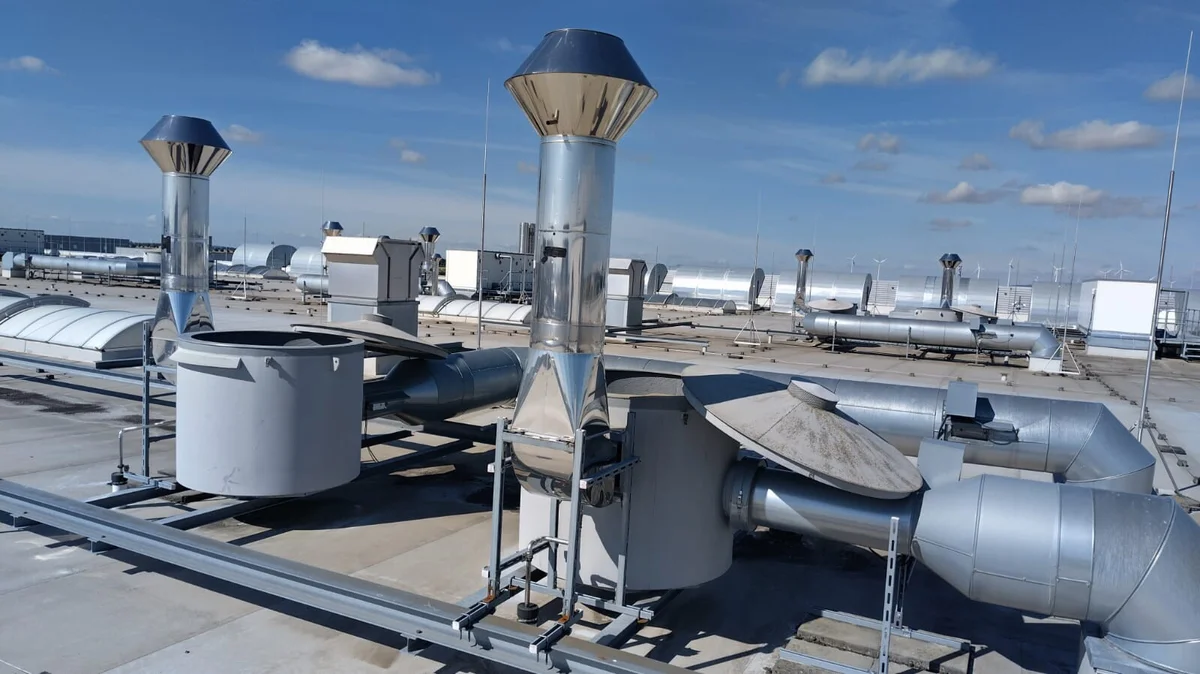 Servicebild Ventilatoren Wartung